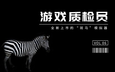 斑马游戏简约新媒体广告传媒视频封面