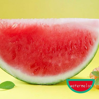 清凉西瓜夏季手机微博封面模板