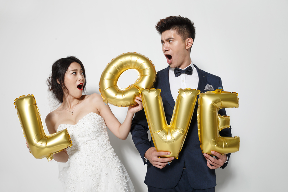 浪漫婚纱情侣 浪漫婚纱情侣