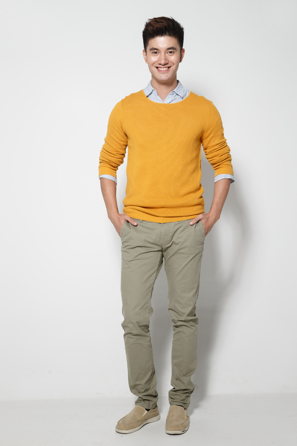 快乐的青年男人 快乐的青年男人