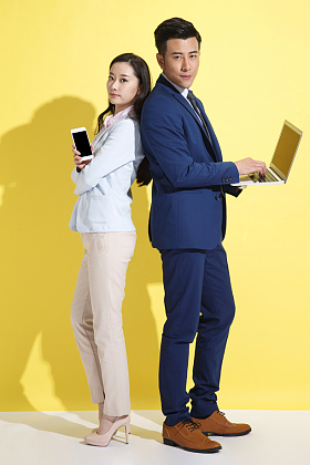 青年商务人士照片