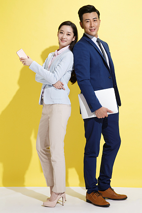 青年商务人士照片