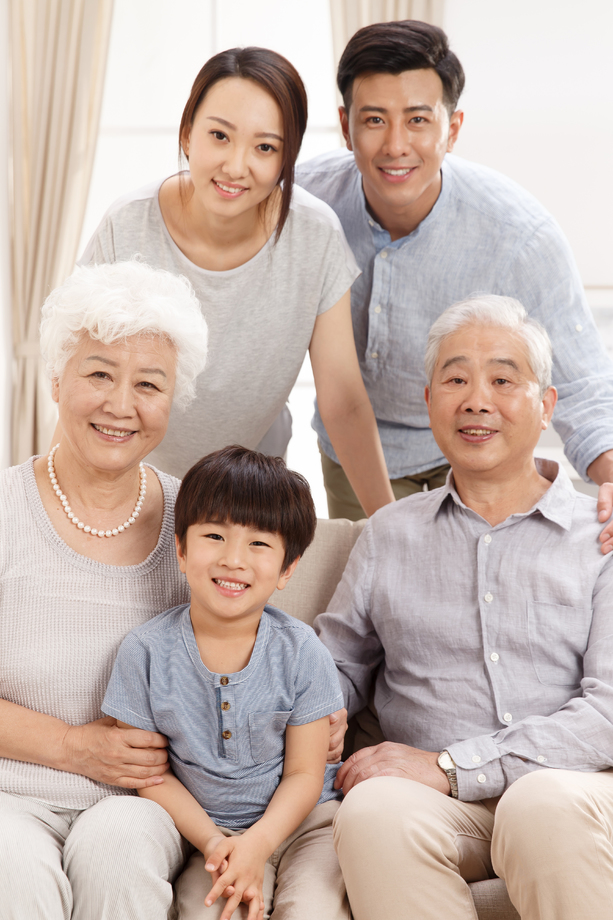 幸福家庭合影 幸福家庭合影