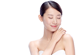 年轻美女妆面图片
