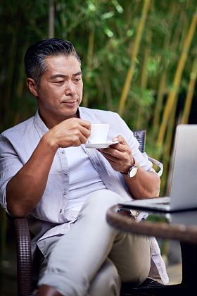 成熟男士的休闲生活