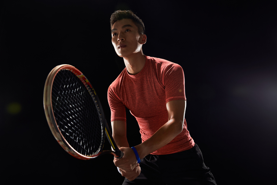 运动员打网球 运动员打网球