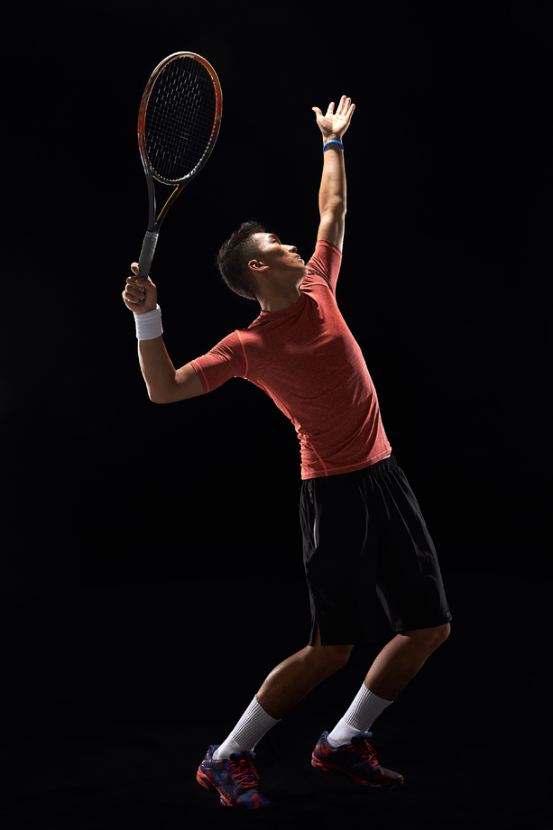 运动员打网球 运动员打网球