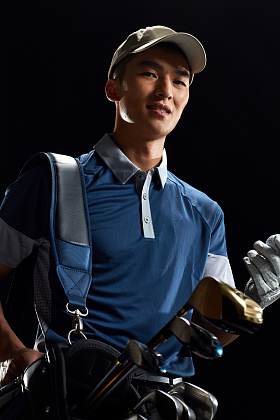 高尔夫球运动员照片