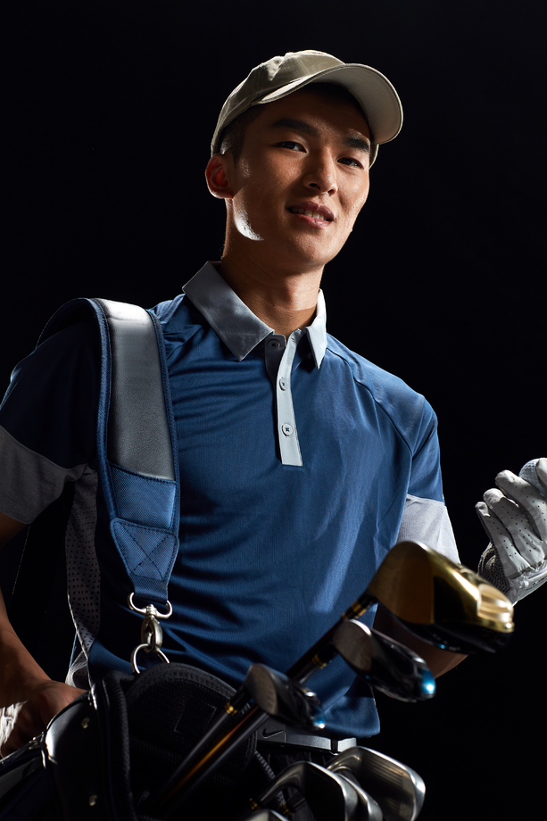 高尔夫球运动员照片