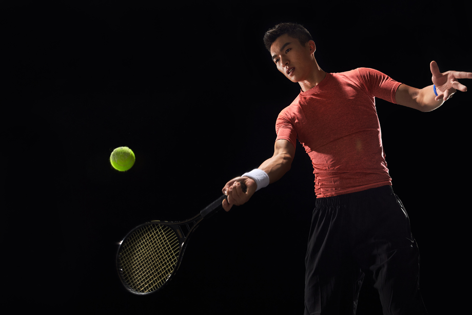 运动员打网球 运动员打网球