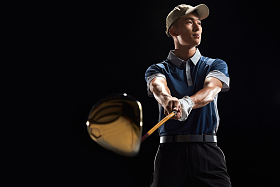 高尔夫球运动员图片