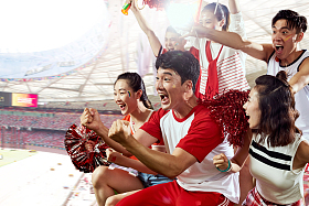 青年人球迷图片