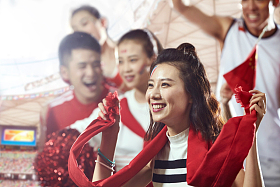 青年人球迷照片