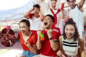 青年人球迷照片