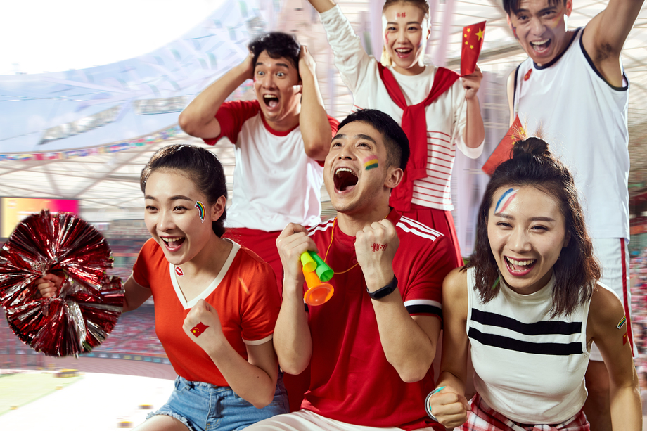 青年人球迷照片