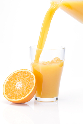 橙汁照片