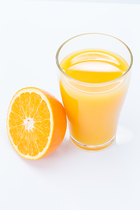 橙汁照片