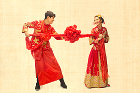 中式古典婚礼照片
