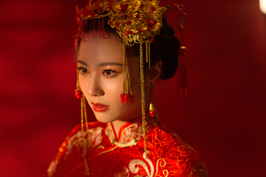 漂亮的古装新娘图片 漂亮的古装新娘图片