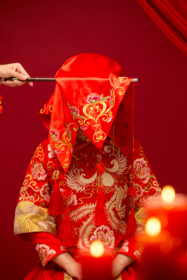 中式古典婚礼照片