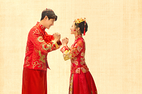 中式古典婚礼图片