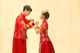 中式古典婚礼图片