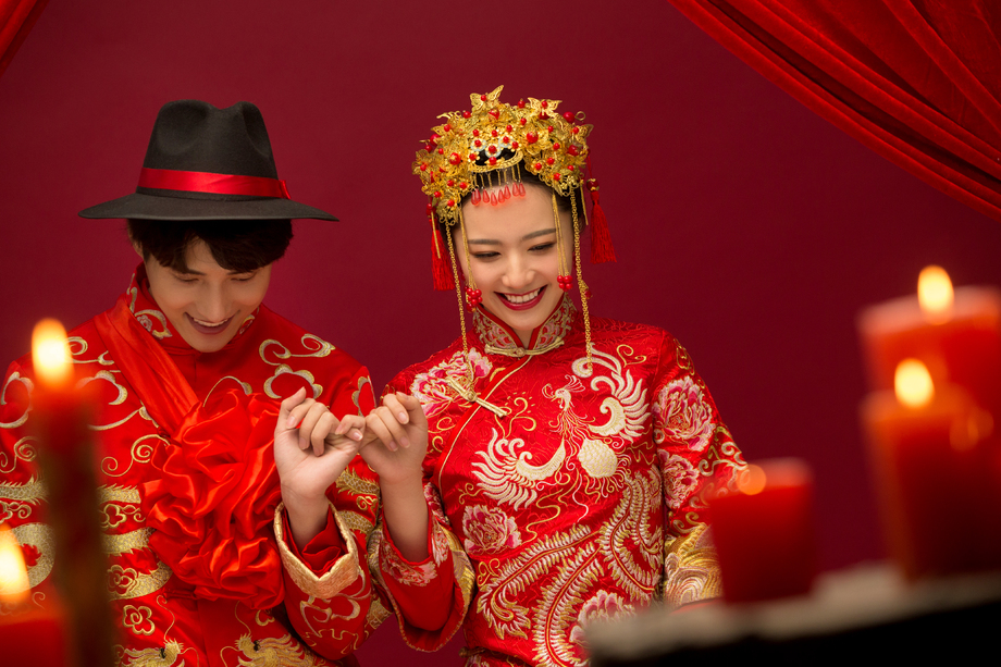 中式古典婚礼照片 中式古典婚礼照片