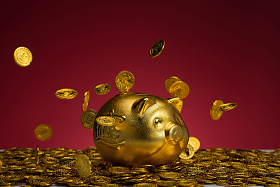 存钱罐和金