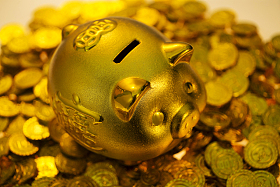 存钱罐和金