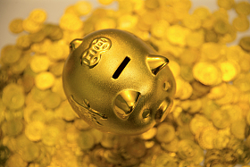 存钱罐和金