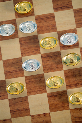 金元宝和银元宝图片