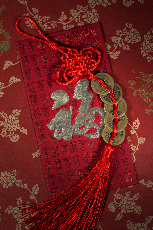 铜钱和红包图片