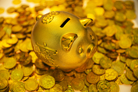 存钱罐和金