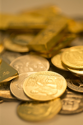 金币和金条