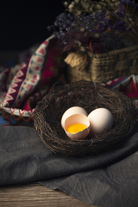 土鸡蛋图片