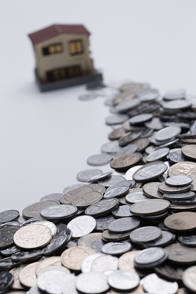 硬币和房屋模型