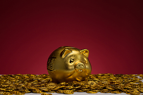 存钱罐和金