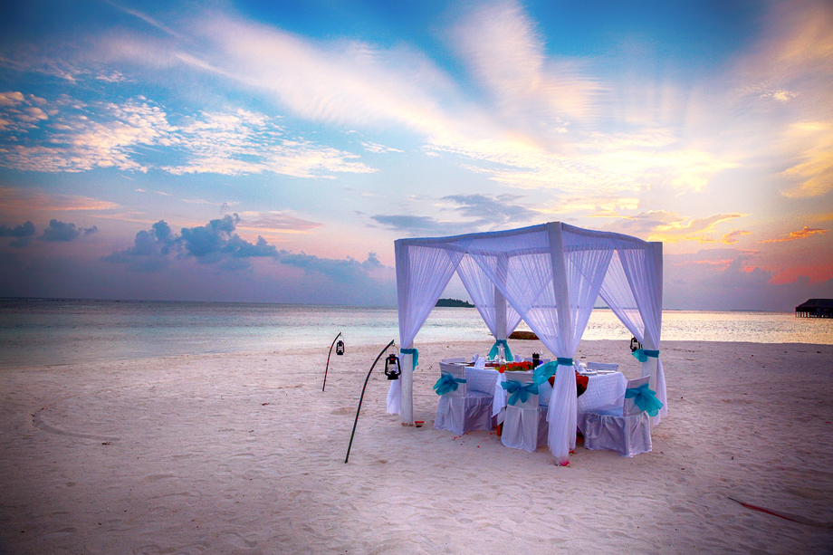 马尔代夫海景图片