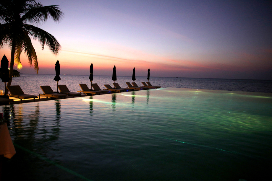 马尔代夫海景图片