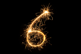 烟花数字图片