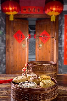 中式糕点图片