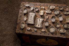 金元宝和银元宝图片