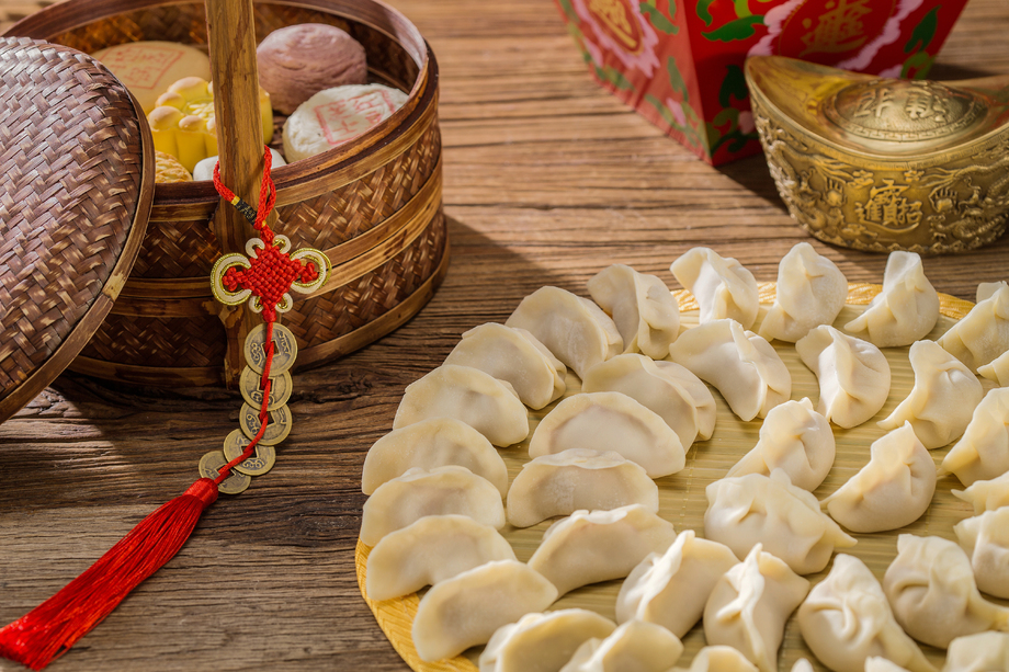 新年包饺子图片 新年包饺子图片
