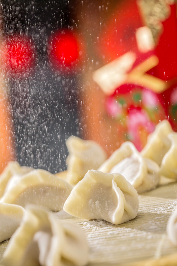 新年包饺子图片 新年包饺子图片