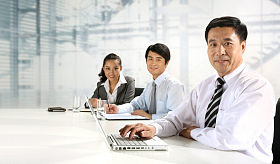 东方人物商务照片