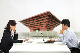 东方人物商务照片