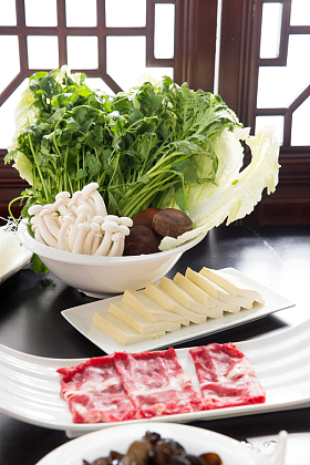 火锅配菜图片