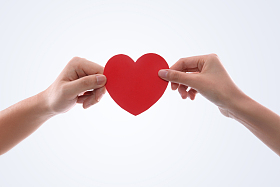 男人和女人手部特写图片