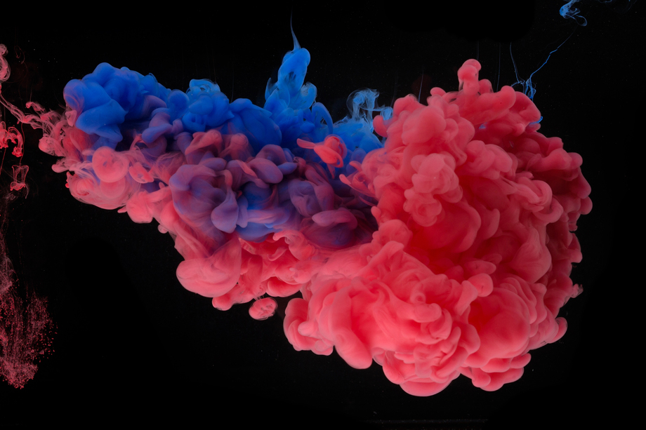 颜料在水中溶解 颜料在水中溶解