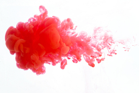 颜料在水中溶解